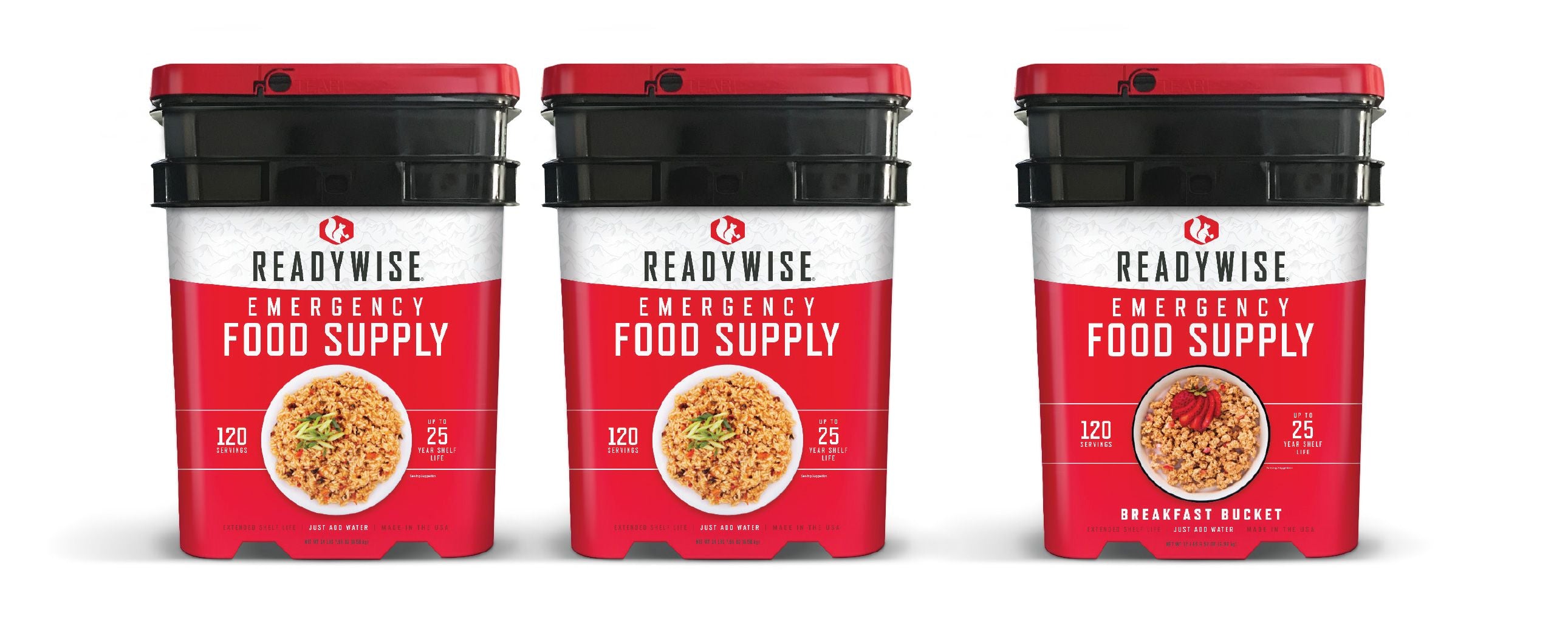 ReadyWise 360 Serving Package 62 lbs Emergency Food